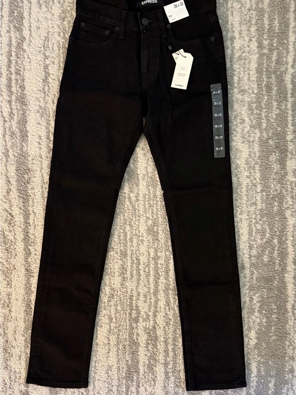 Express Men’s Black Slim Jeans